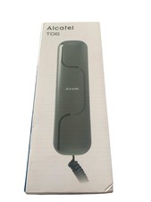 T06 - Schnurgebundenes Festnetztelefon - Ultra-kompaktes Design - Wandmontage...