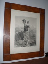 alter Biedermeier Bilderrahmen