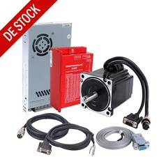 4.3~12Nm Φ14mm Nema 34 Closed Loop Schrittmotor & Treiber V2.0 w/ Power Supply