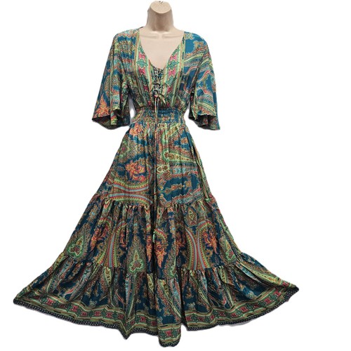 Sommerkleid fließend full - fließend,
