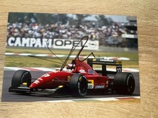 Formula 1 Jean Alesi Signed