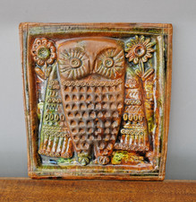 große mehrfarbige Wandkeramik