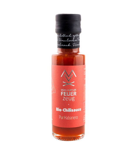 Bio chilisauce pur - pur, habanero