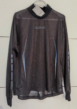 Petrol Mesh Langarmshirt