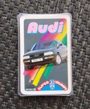 Quartett-AUDI-32 Blatt-Super Trumpf-F.X.Schmid-für Sammler-komplett-1990-50118.4