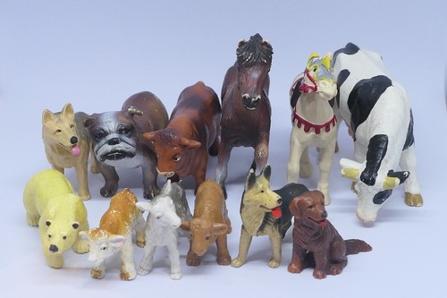 12x bullyland tiere - 12x, alt