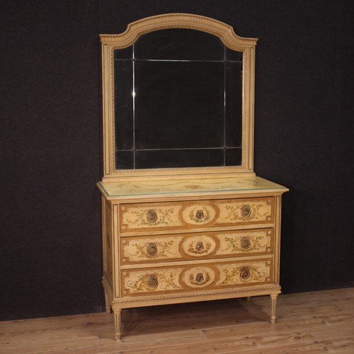 Kommode lackierte holz - kommode,