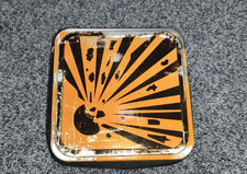 CD / DVD Hülle Tasche Metall Box Wallet Mappe 24 Steckplätze (Explosion)