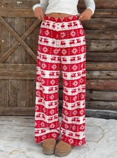 Damen Winter Plüsch Pyjama