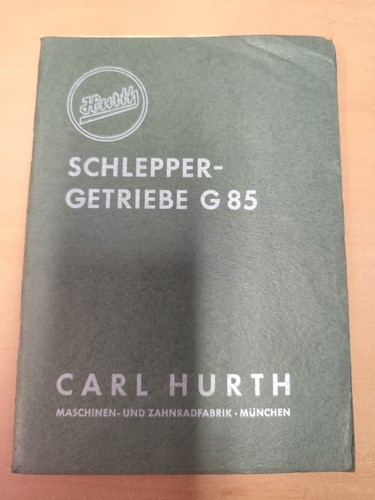 Original hurth g85 getriebe - hurth,