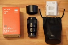 Sony Makro SEL 90 mm F2.8 G OSS FE Objektiv (SEL90M28G) OVP | TOP |✨ WIE NEU ✨