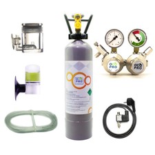 CO2-Anlage mit Doppelkammer-Druckminderer DBL-350Plus inkl. Nachtabschaltung