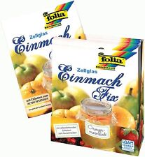 Folia Bringmann folia 303 - Einmach-Fix Zellglas, Einmachcellophan, Beutel mit 3