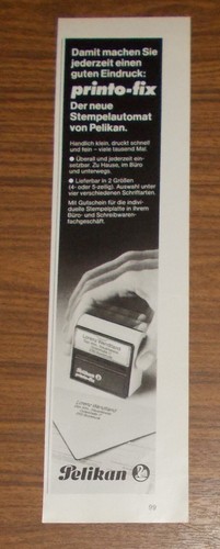 Seltene werbung pelikan - seltene,
