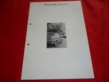 BMW 3er E36 Limousine Coupe 316i 318i 320i 325i 325td 318is M3 Preisliste 1993