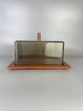 Vintage Teakholz Käsebrett Mit Glocke  Digsmed Danmark Modell 110