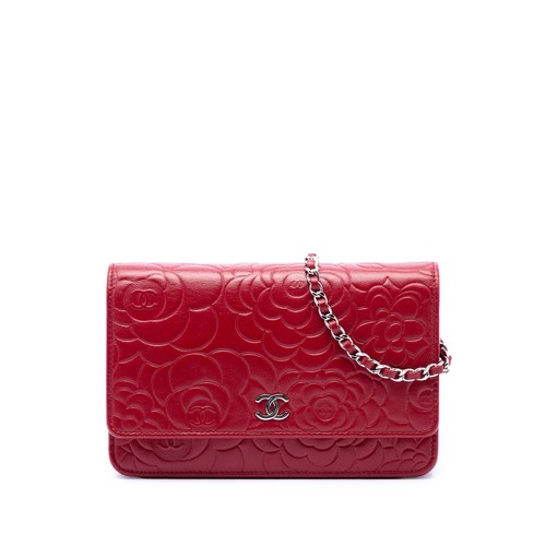 Chanel embossed lambskin - chanel,