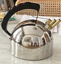 Alessi Wasserkessel, Designer Stück, fast wie neu! Das Original mit Kupferboden