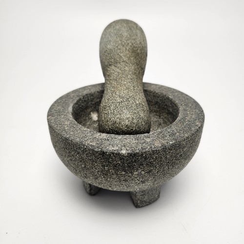 Granit mörser mit stößel - mit,