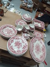 Villeroy Boch Fasan Rot Für 6 Personen Guter Zustand