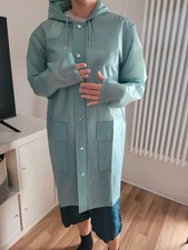 Rains Hodded Raincoat Dusty