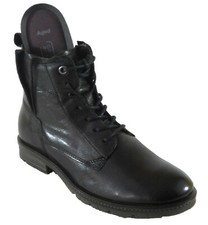 Camel Schnürboot, Stiefelette, lose Einlage, Antikleder schwarz, 871-70-01