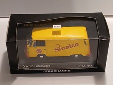 Minichamps Volkswagen VW T2 Kastenwagen 1972 Sinalco 1:43 gelb 400053061  OVP