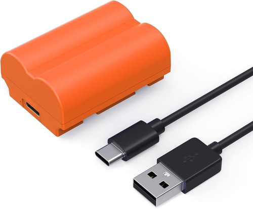 Kamera akku 2400mah usb - usb-c, für
