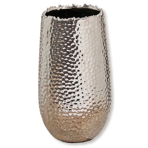 Vase silber keramik 31 - -,