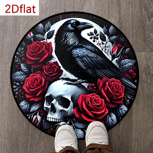 Fußmatte rabe gothic - rabe,