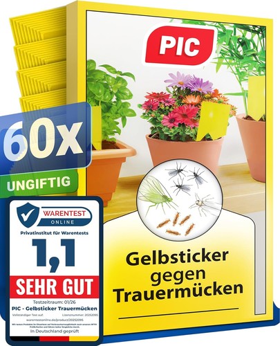 Pic gelbsticker trauermücken - gelbsticker,