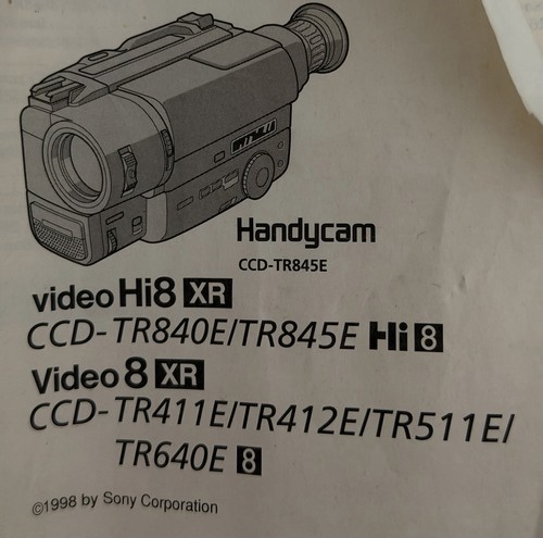 Sony hi8 video8 - -,