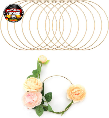Metallringe 15cm für diy - metallringe,