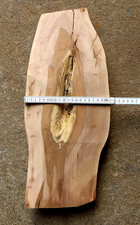 Apfelholz, ca 51 x 21 x 9 cm,