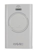 FAAC XT2 433 SLH LR Funkhandsender 2-Kanal, 433 MHz, Toröffner, Weiß, Kompatibel