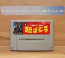 Super Famicom Spiel SUPER GODZILLA Sammlung Nintendo Games Lot Japan SNES SFC