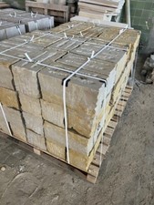 Sandstein Mauersteine 1 Palette 20 x 20 x 40 Sandsteinmauer Trockenmauer gelb