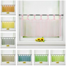 Scheibengardinen mit Schlaufen