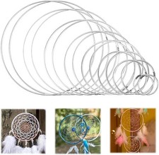 16 Stück Metallringe zum