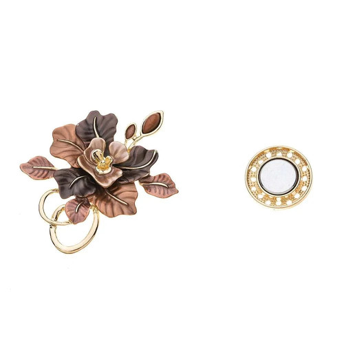 Brosche anstecknadel blume - brosche,