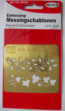 Embossing Messingschablone -