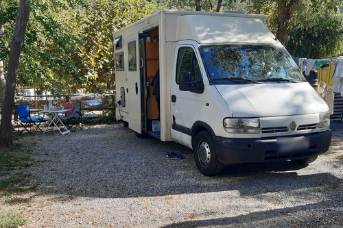 Camper campingwagen bus van - camper,