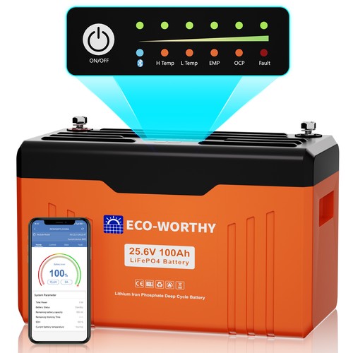 Eco worthy 24v 100ah - eco-worthy,