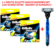 24 + 1 Gillette Mach 3