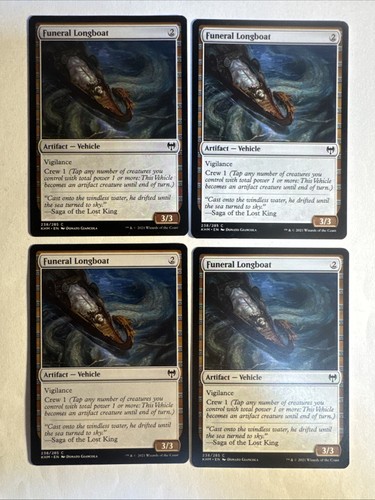 Mtg kaldheim funeral - 4x,
