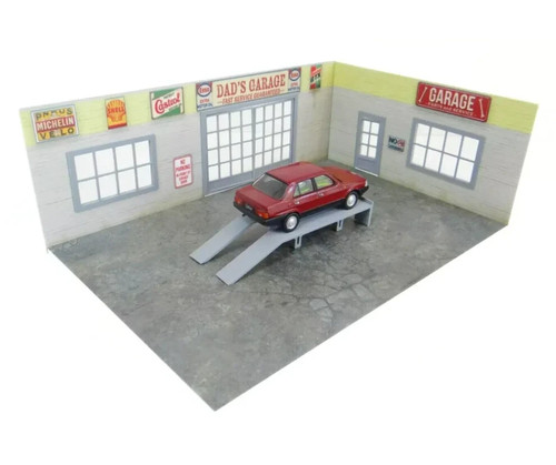 Dad garage diorama bausatz - dad’s,