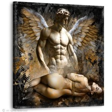 Leinwand Bild XXL Erotik Frau