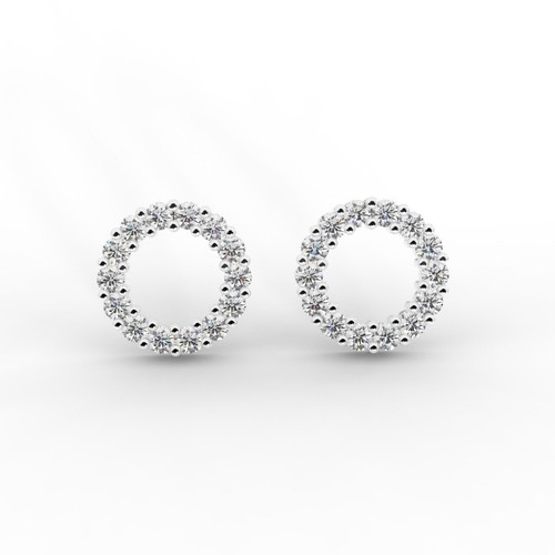 Diamant ohrringe stecker paar - diamant,