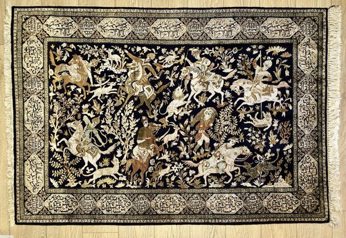 Ghom seide teppich carpet - /,