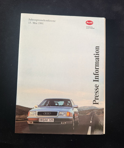Audi pressemappe presse - audi,